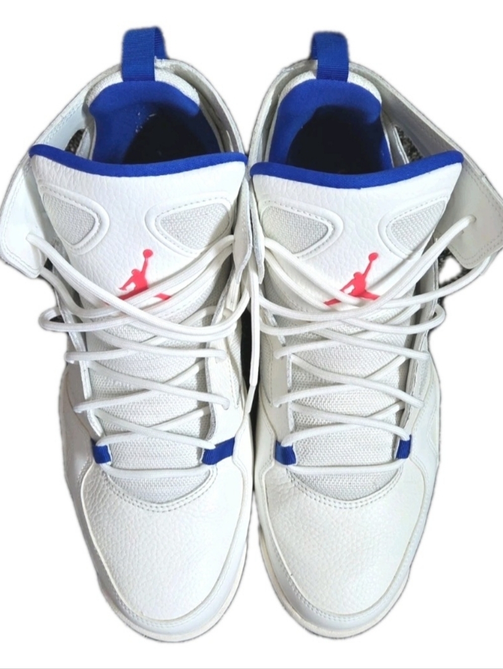 Jordan Flight Club 91 Men’s Basketball Shoes US Men's Size 11.5 Sail/Pink/Blue - Picture 4 of 13
